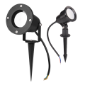 Ground-mounted garden lights